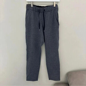 Lululemon On The Fly 7/8 Pants Heather Gray Size 4